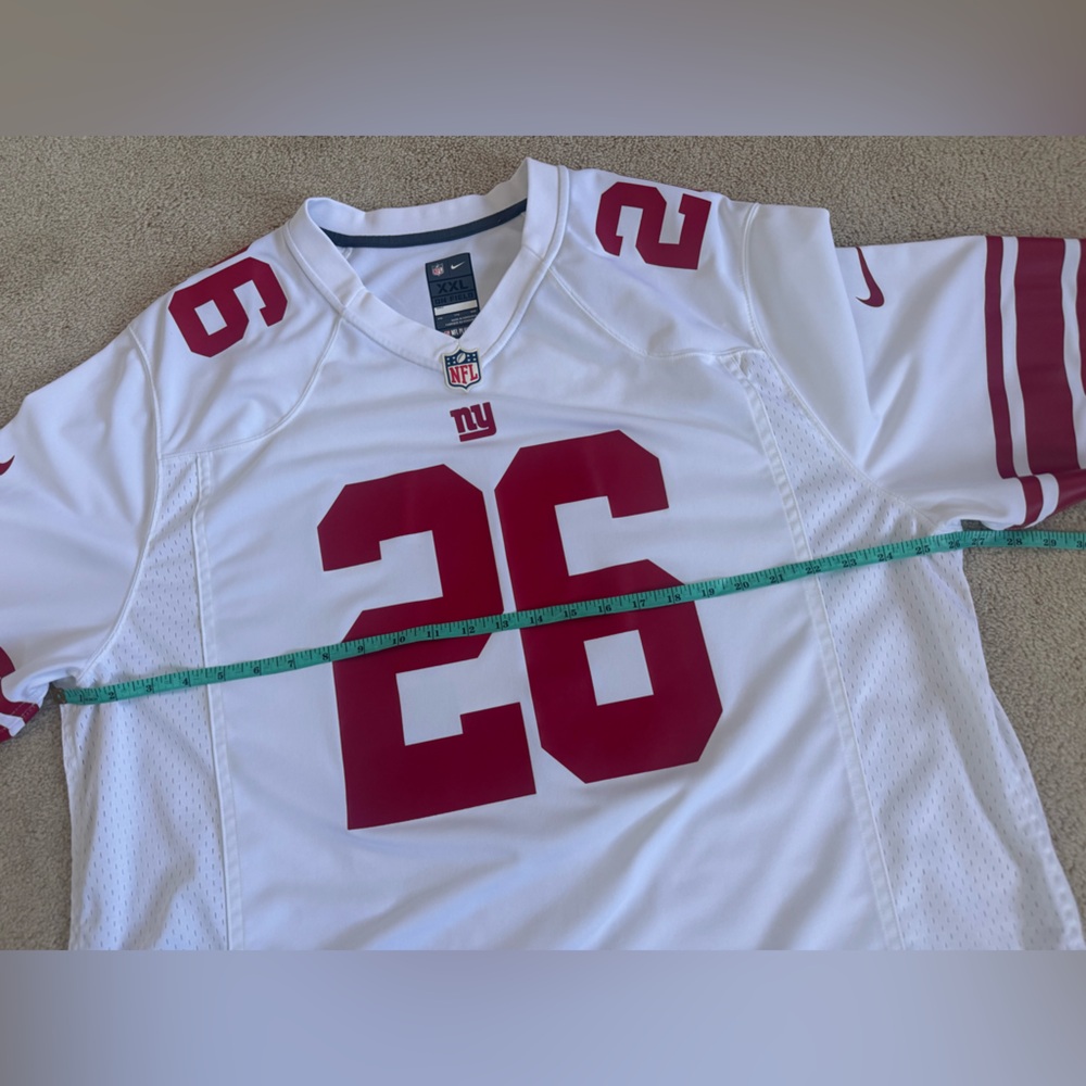 Saquon Barkley New York Giants Football Jersey - Like New - Picture 7 of 7